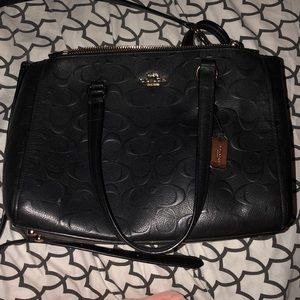 Coach signature crossbody